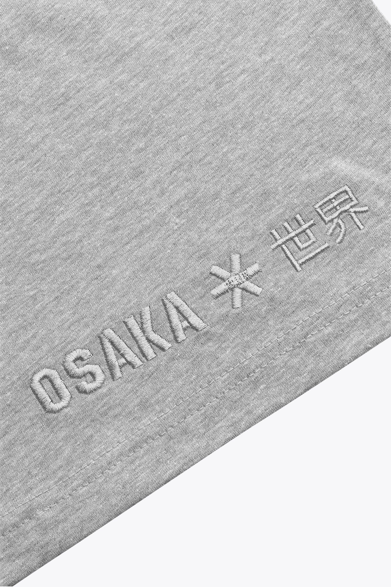Osaka Unisex Tee Basic | Heather Grey