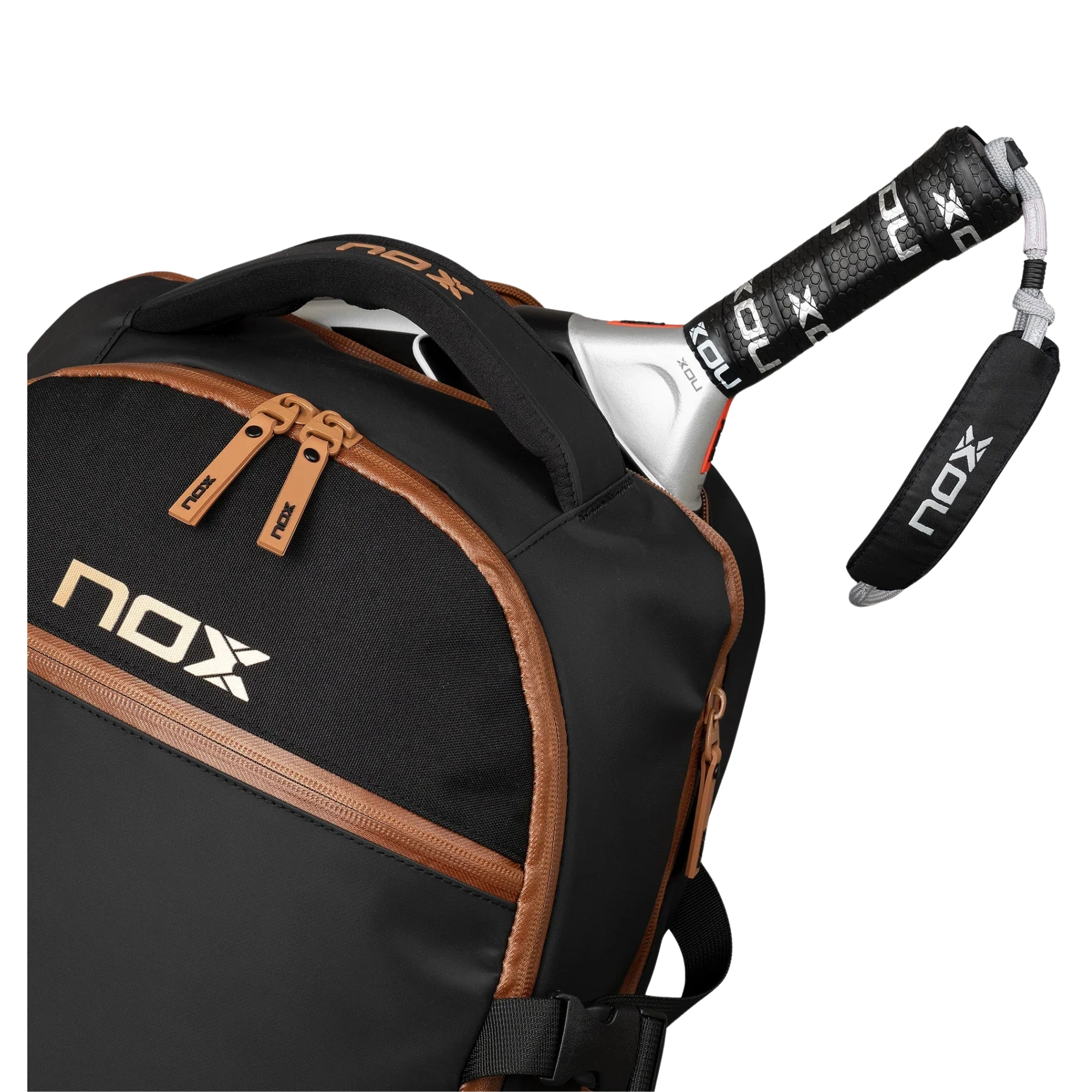 Nox Luxury Open Series BLACK/BROWN Backpack