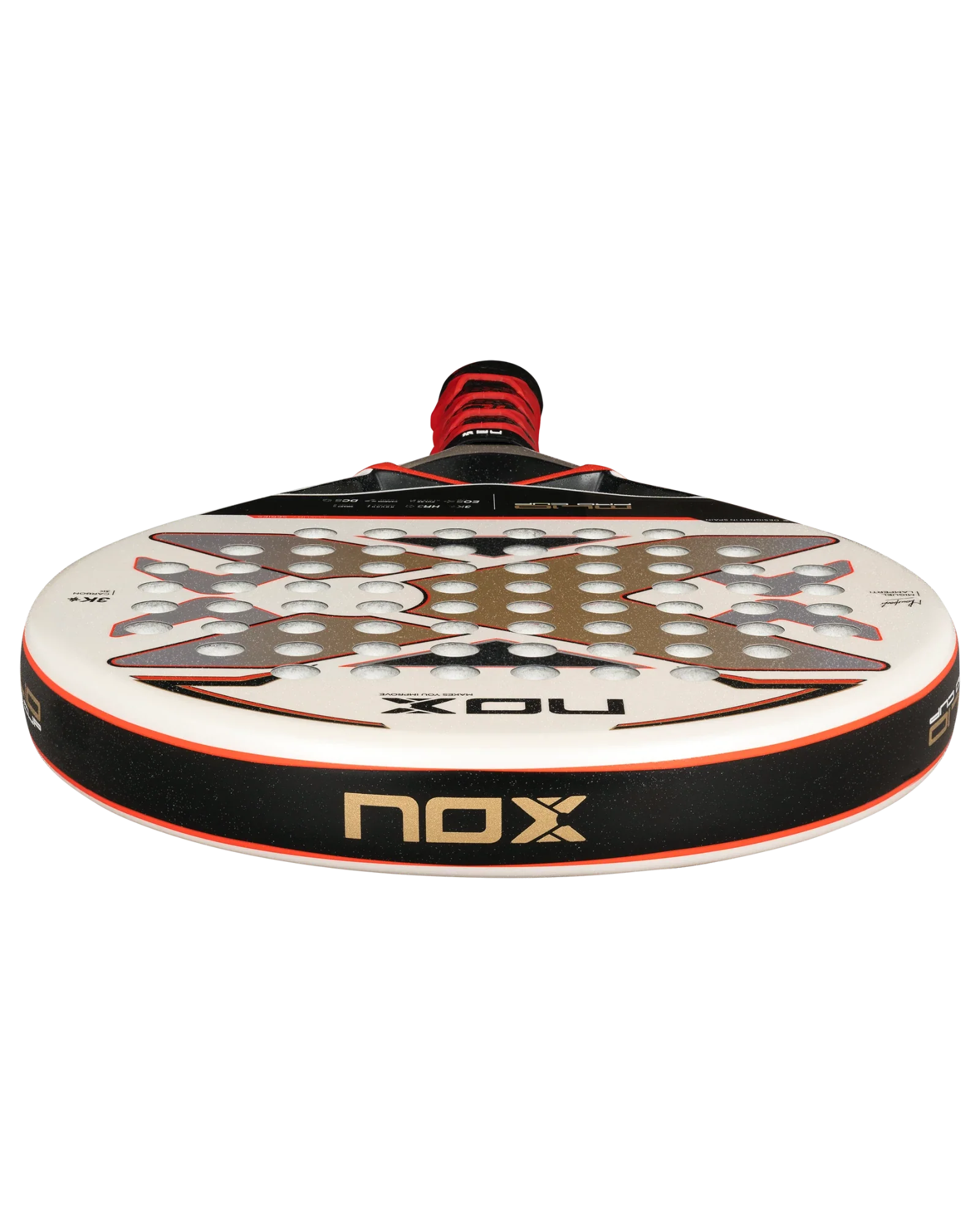 Nox ML10 PRO CUP Luxury 2024 Miguel Lamperti's racket