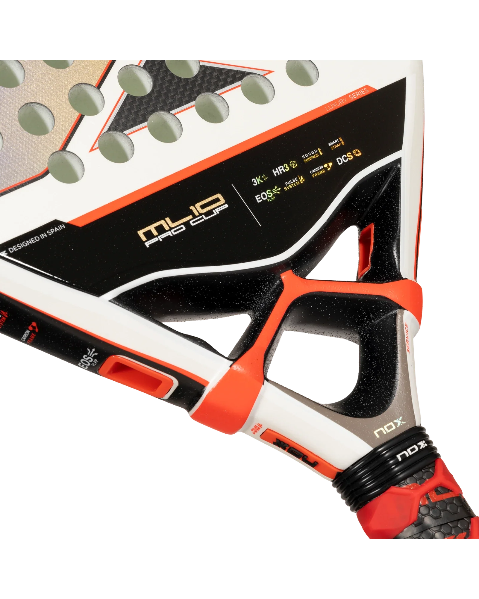 Nox ML10 PRO CUP Luxury 2024 Miguel Lamperti's racket