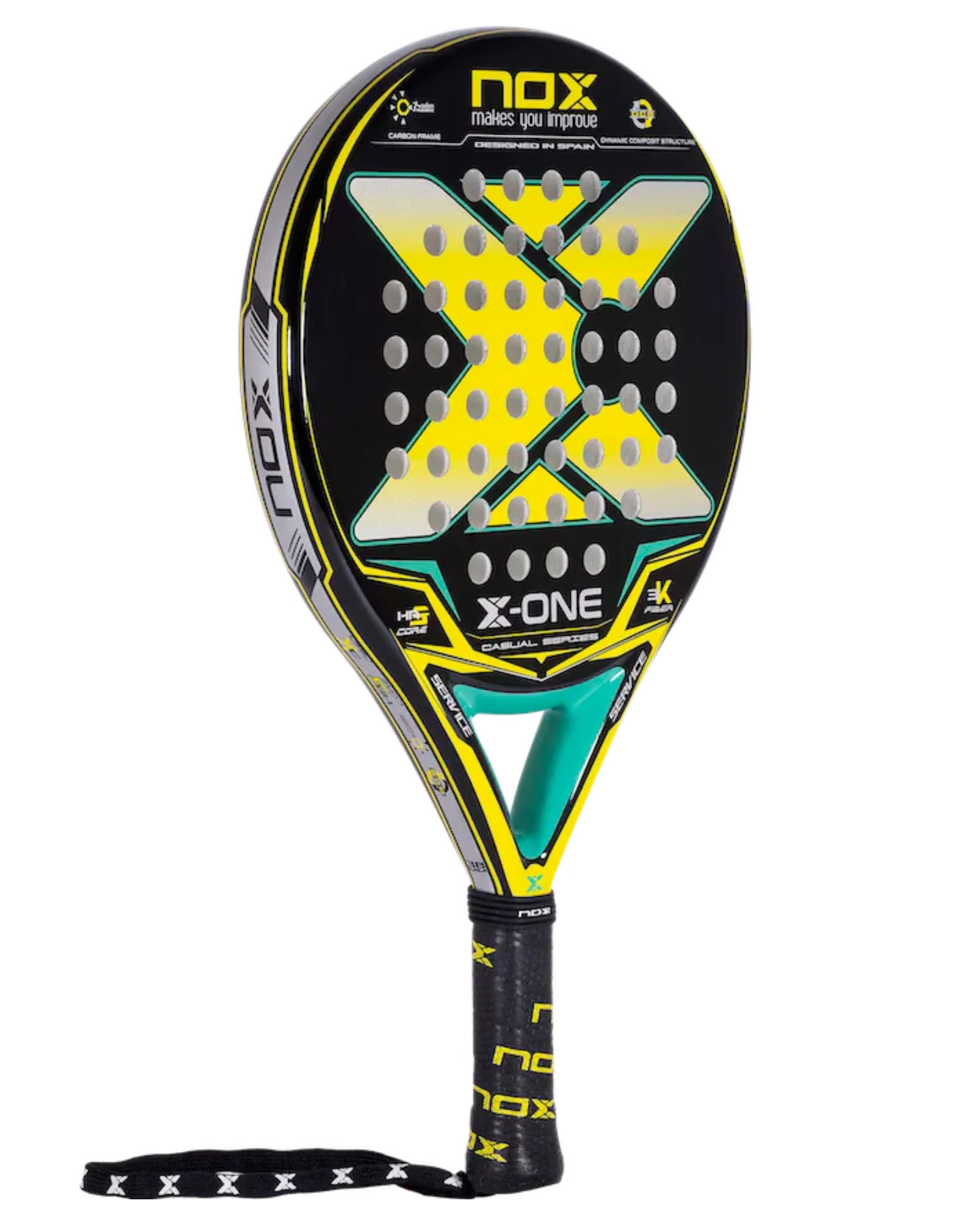 Nox X-ONE Yellow Padel Racket