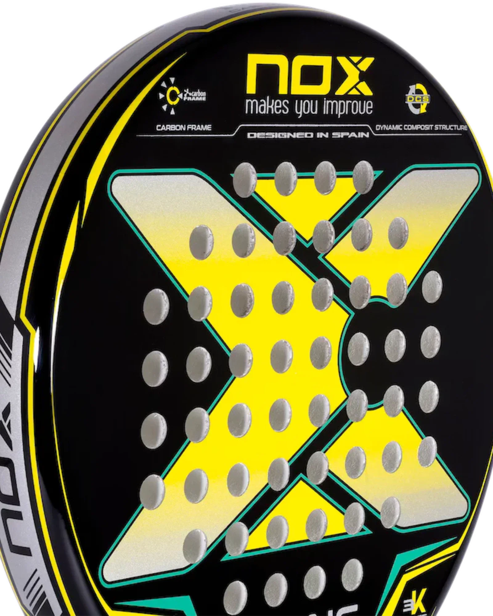 Nox X-ONE Yellow Padel Racket
