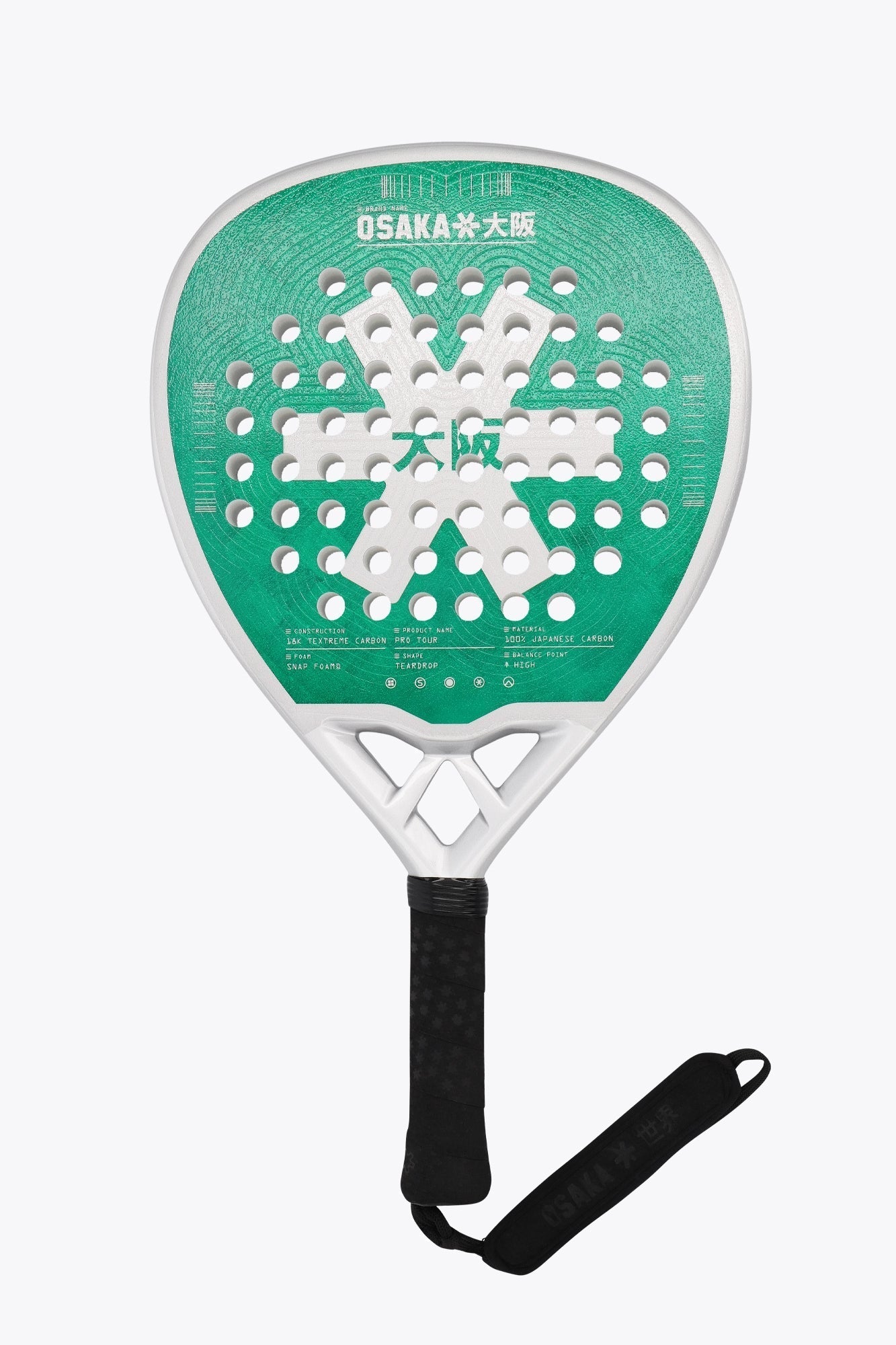 Osaka Padel Racket - Pro Tour - Power | Aquatic Awe