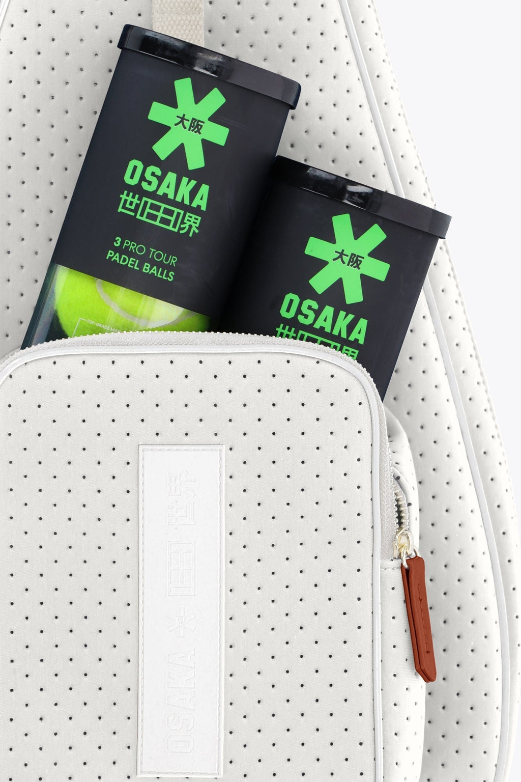 Osaka Neoprene Padel Sleeve | Light Grey