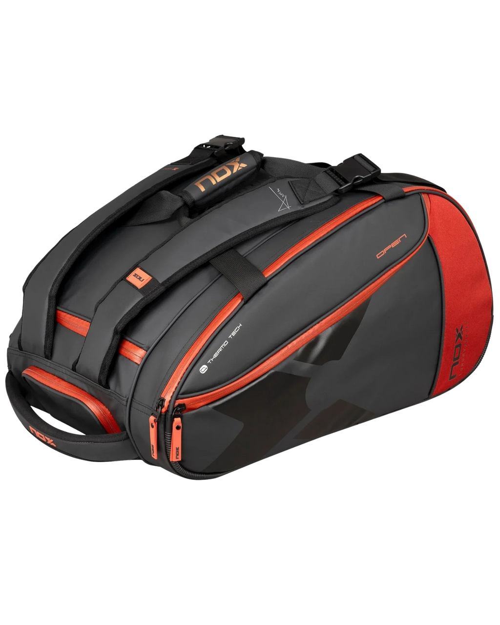 Nox LUXURY OPEN Series Black/Red Padel Bag