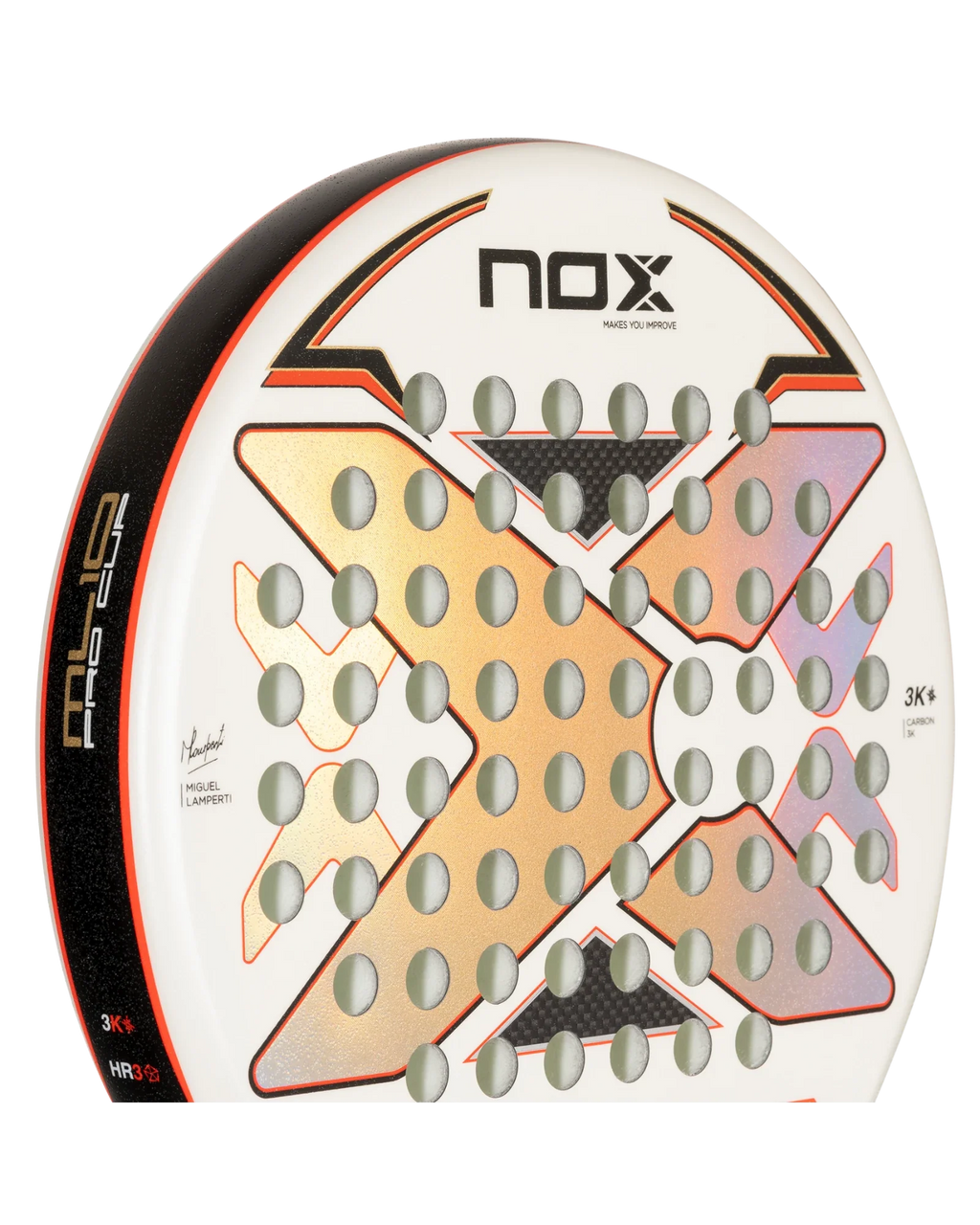 Nox ML10 PRO CUP Luxury 2024 Miguel Lamperti's racket