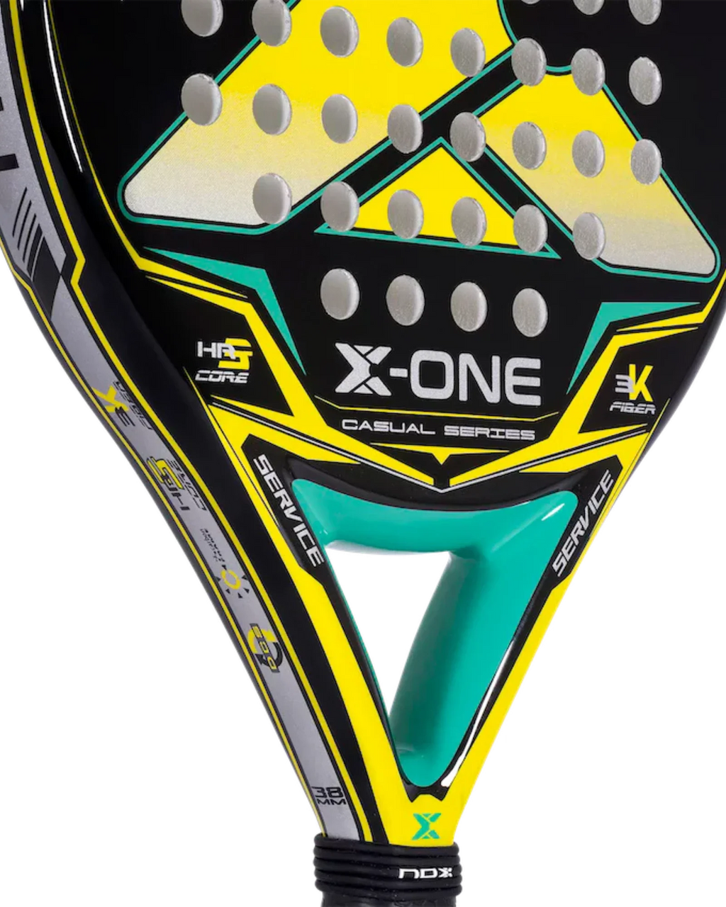 Nox X-ONE Yellow Padel Racket