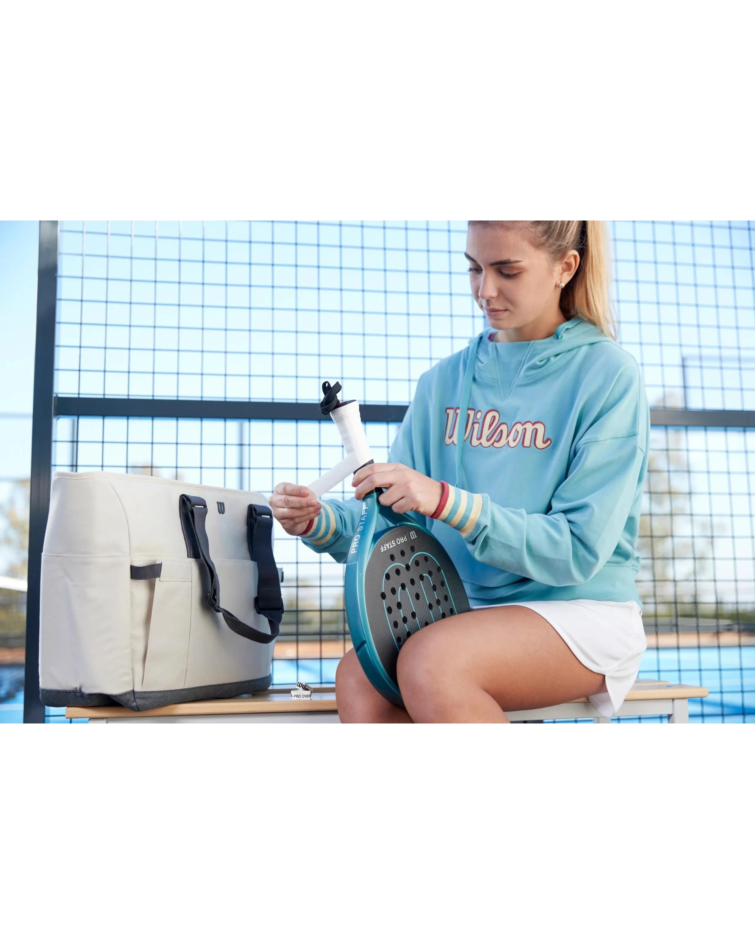 Wilson Pro Padel Overgrip White - 12 pack